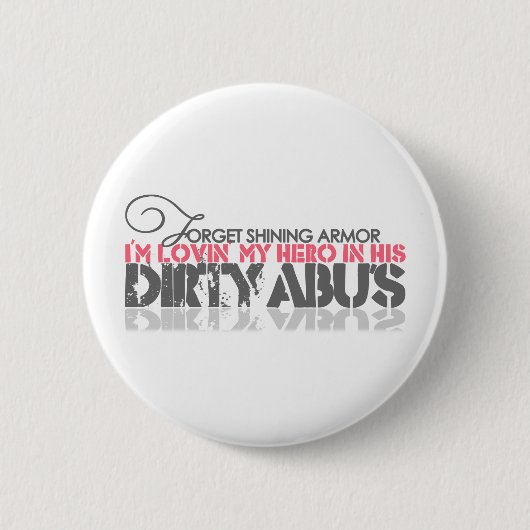 Dirty ABU's Ronde Button 5,7 Cm (Voorkant)