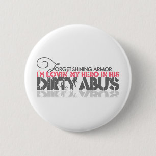 Dirty ABU's Ronde Button 5,7 Cm