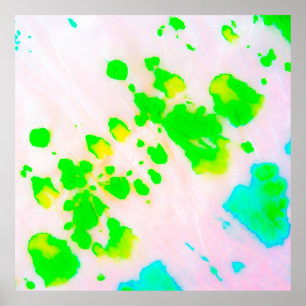 Dirty Art Graffiti. Abstracte decoratieve zonnige Poster