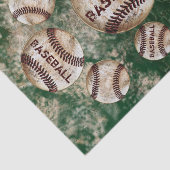 Dirty  Baseball Tissue Paper Uw KLEUR Tissuepapier (Detail)