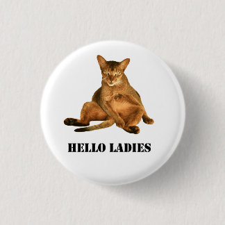 Dirty cat pinback-knop ronde button 3,2 cm