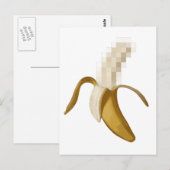 Dirty Censored Peeled Banana Briefkaart (Voorkant / Achterkant)