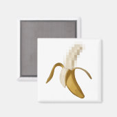 Dirty Censored Peeled Banana Magneet (Voorkant / Achterkant)