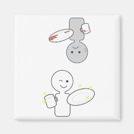 Dirty Clean Magnet Magneet