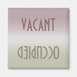 Dirty Clean | Vacant Occupied Magnet Magneet