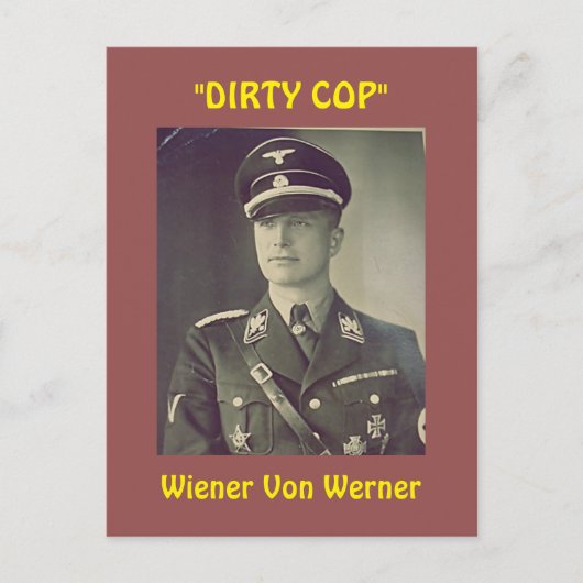 Dirty Cop: Briefkaart (Voorkant)