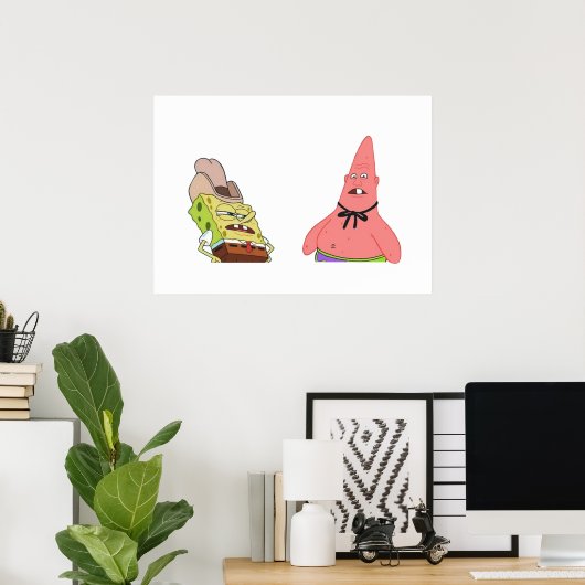 Dirty Dan en Pinhead Larry Poster (Thuiskantoor)