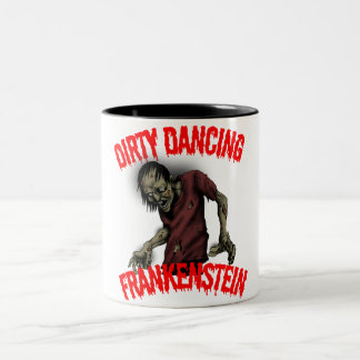 Dirty Dancing Frankenstein  Tweekleurige Koffiemok
