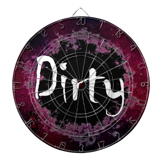 Dirty - dartbord (Voorkant)