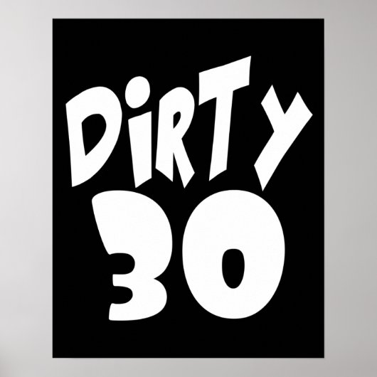 Dirty Derty Poster (Voorkant)