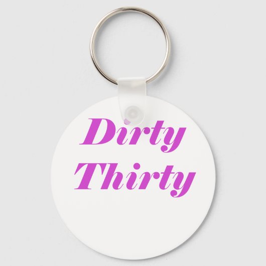 Dirty Derty Sleutelhanger (Voorkant)