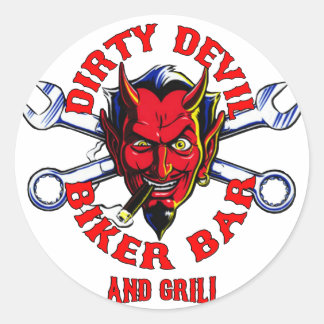 Dirty Devil Biker Bar en Grill stickers