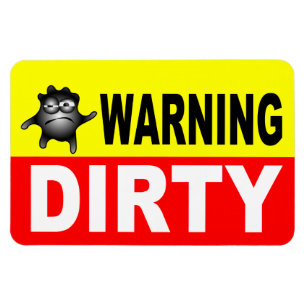 Dirty Dishwasher magnet Magneet