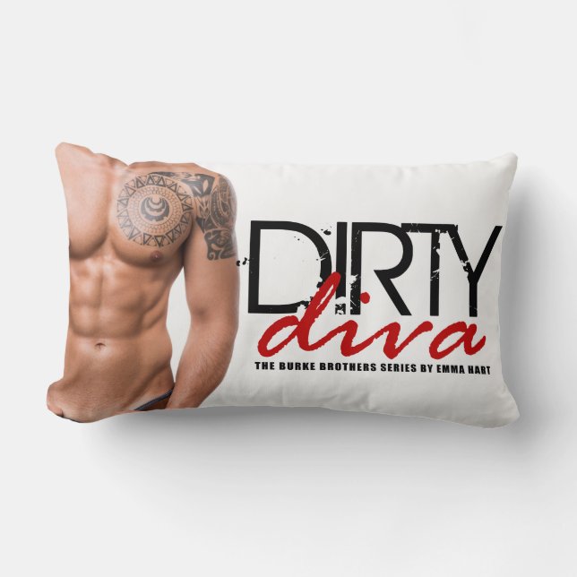 Dirty Diva Lumbar Pillow Kussen (Voorkant)