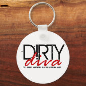 Dirty Diva Sleutelhanger (Voorkant)
