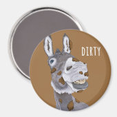 Dirty Donkey Dishwasher Magnet Magneet (Voorkant / Achterkant)