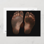DIRTY FEET BRIEFKAART (Voorkant / Achterkant)