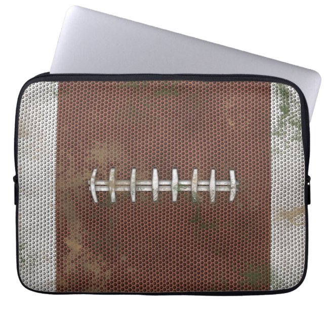 Dirty Football Laptop Sleeve (Voorkant)