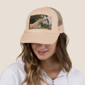 Dirty Fun: Muddy Groot Wit Paard, Trucker Pet (In situ)