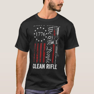 Dirty Hands Clean Rifle Pro Pistolen 2e wijziging  T-shirt