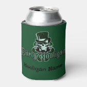 Dirty Hooligan Logo - Gepersonaliseerd Blikjeskoeler (Blikje Voorkant)