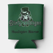 Dirty Hooligan Logo - Gepersonaliseerd Blikjeskoeler (Voorkant)