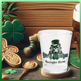 Dirty Hooligan Logo - Gepersonaliseerd Shot Glas