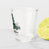 Dirty Hooligan Logo - Gepersonaliseerd Shot Glas (Rechts)