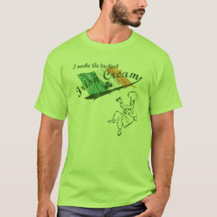 Dirty Irish Cream Joke Mannen T-Shirt