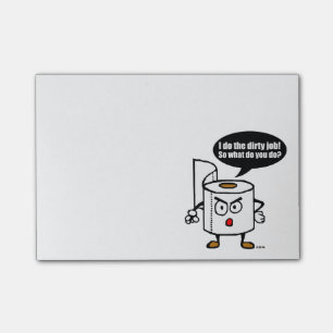 Dirty job post-it® notes