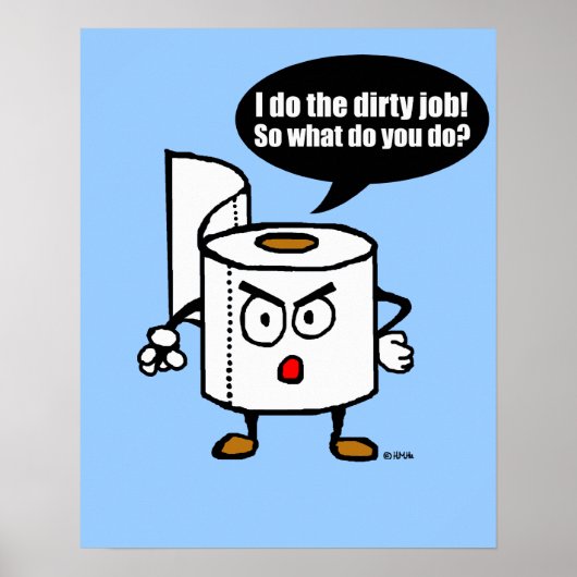 Dirty job poster (Voorkant)