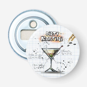 Dirty Martini Button Flesopener
