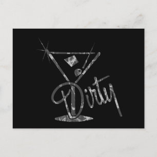 Dirty Martini - Gray Briefkaart