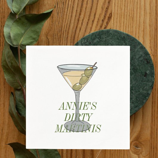 Dirty Martini Servet