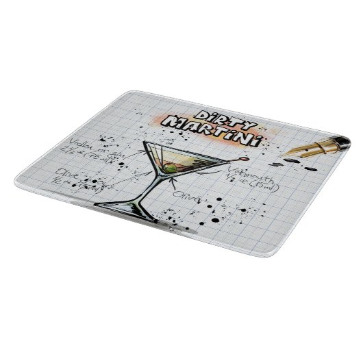 Dirty Martini Snijplank (Hoek)
