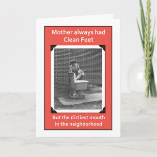 Dirty Mouth Mom Kaart
