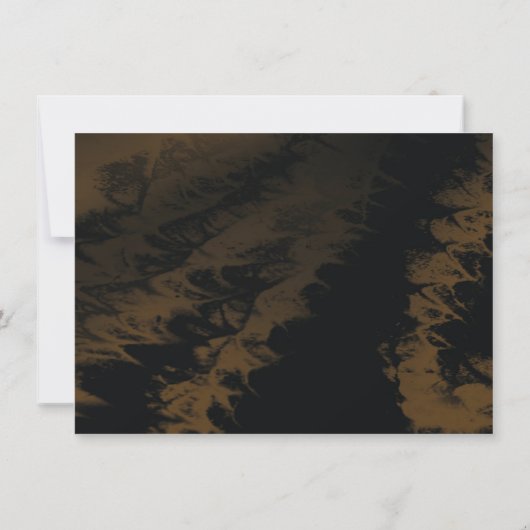 Dirty Mud Run Race Motorcross Racing Uitnodiging (Achterkant)