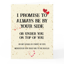 Dirty Naughty Jubileum Kaart voor Hem