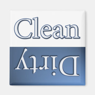 Dirty of Clean Dish Washer Magneet