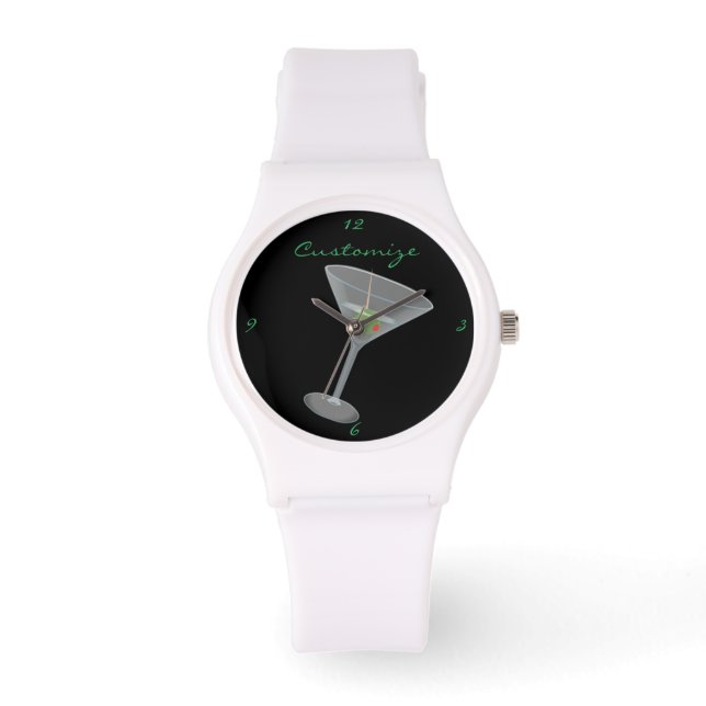 Dirty Olive Martini Thunder_Cove Horloge (Voorkant)