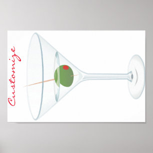 Dirty Olive Martini Thunder_Cove Poster
