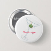 Dirty Olive Martini Thunder_Cove Ronde Button 5,7 Cm (Voorkant /achterkant)