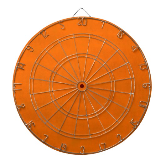 Dirty Oranje Dartbord (Voorkant)