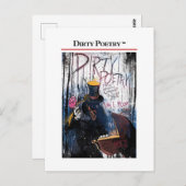 DIRTY POETRY BRIEFKAART (Voorkant / Achterkant)