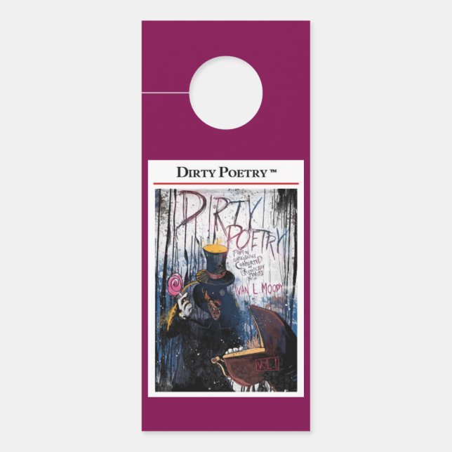 DIRTY POETRY Door Hanger (Voorkant)