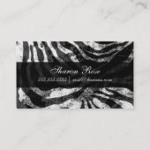 Dirty Roos - Zebra 01 Visitekaartje (Achterkant)