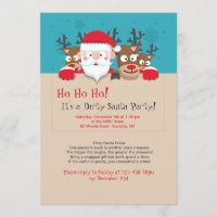 Dirty Santa Party Uitnodiging