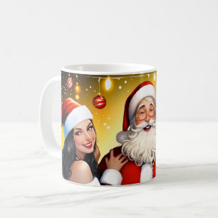 Dirty Santa's Feestelijke Nacht met Kerstfeest Koffiemok
