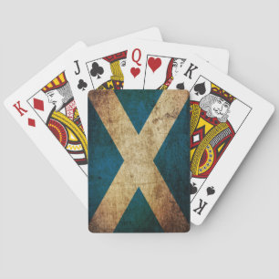 Dirty Scottish Flag Pokerkaarten