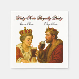 Dirty Soda Royalty Party servet